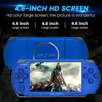 PSP 3000 VIBRANT BLUE (PSP-3006) Original Game Console Sony PSP3000 Handheld Arcade Game Console (+Free Games)