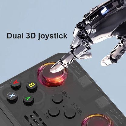 Portable Handheld Game Console 3.5Inch IPS 640X480 Screen Built in 64GB Memory Classic Games and Simulator Games Games