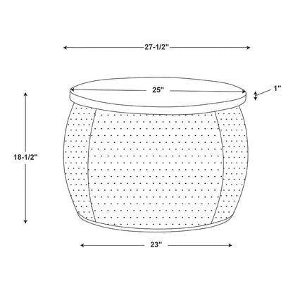 Beaton Drum with Storage
