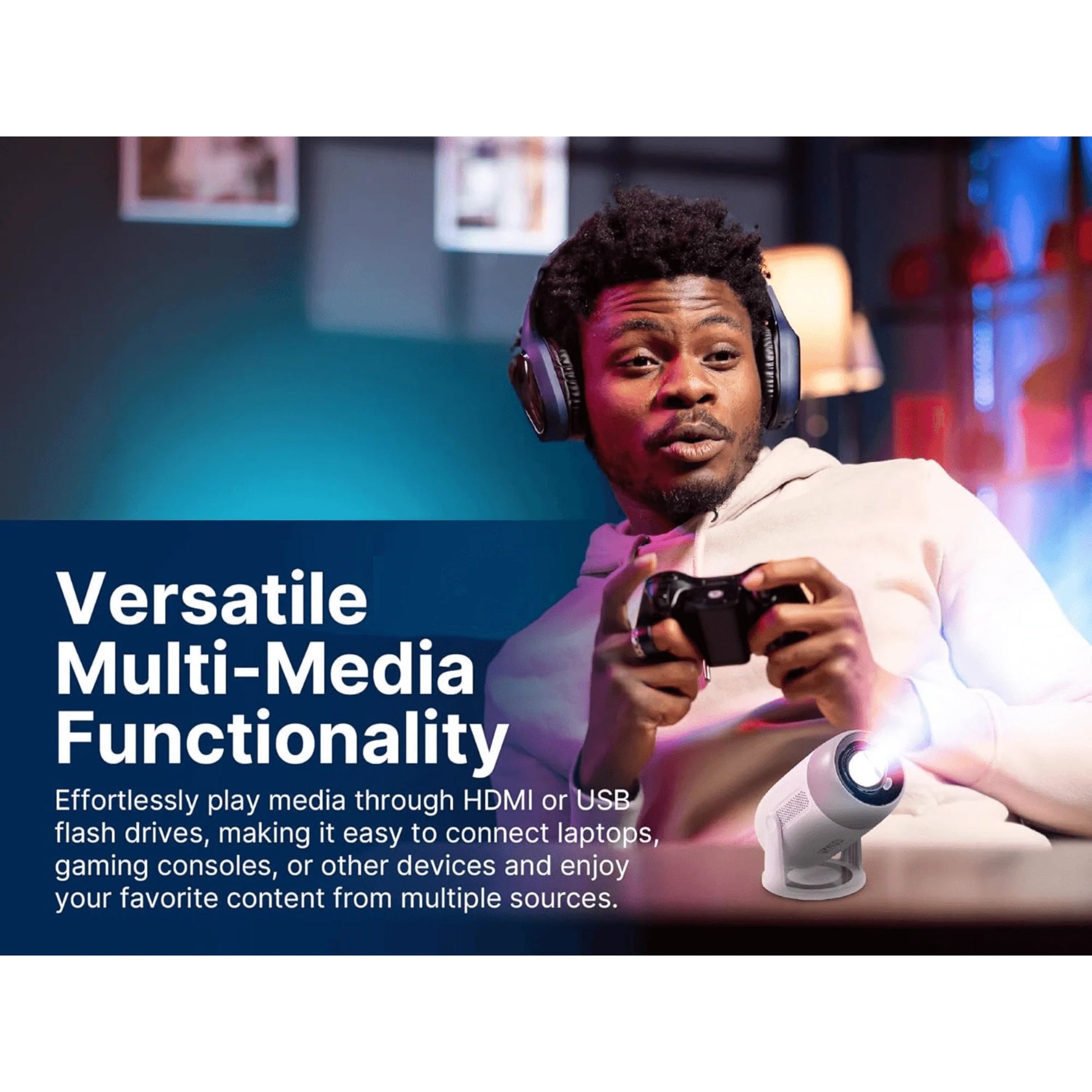 Emerson 150" Home Theater LCD Projector Combo