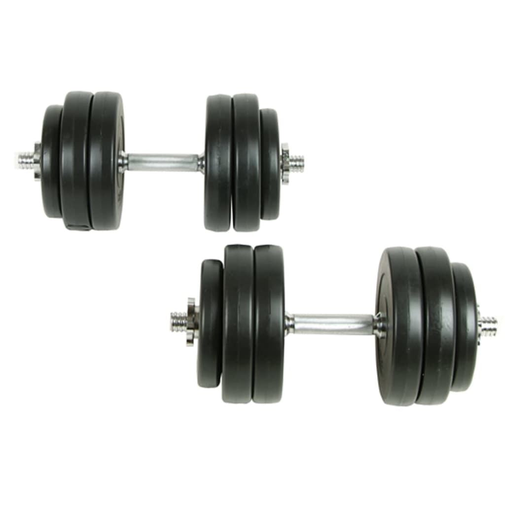 18-Piece Dumbbell Set, Weighing 66.1 Lb