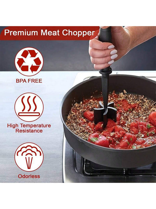 High-Quality Heat Resistant Pulverizer for Efficiently Chopping & Shredding Various Meats - Ideal for Crafting Burgers, Ground Beef, Turkey & More