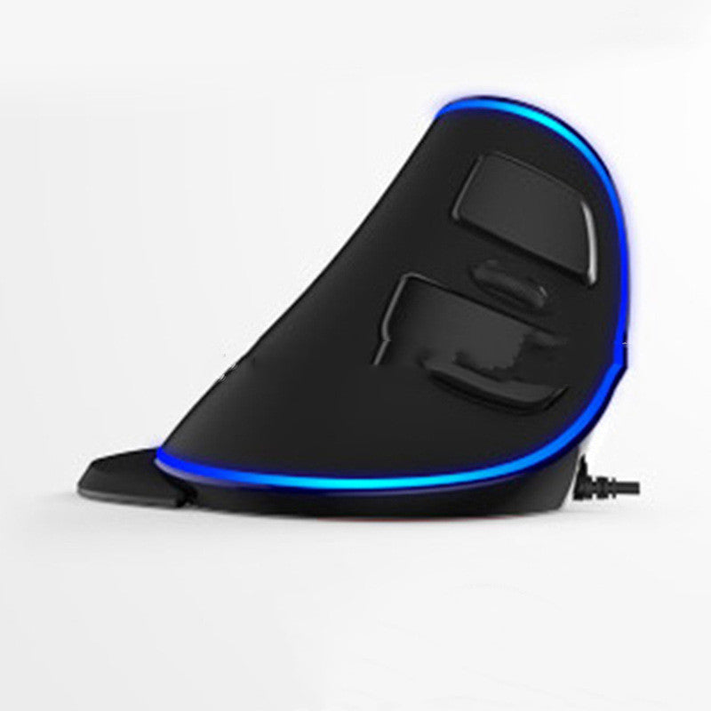 Ergonomic Vertical Gaming Mouse with 6 Buttons, Wired and Wireless Options, Designed for Right Hand Use on PC, Laptop, and Computer