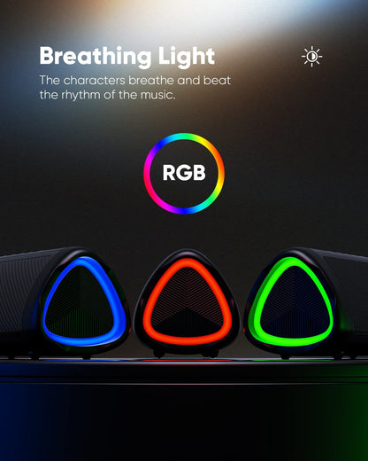 Portable Bluetooth Speaker - Waterproof, High-Definition Sound, Extended 24-Hour Playtime, TWS Pairing, Bluetooth 5.3