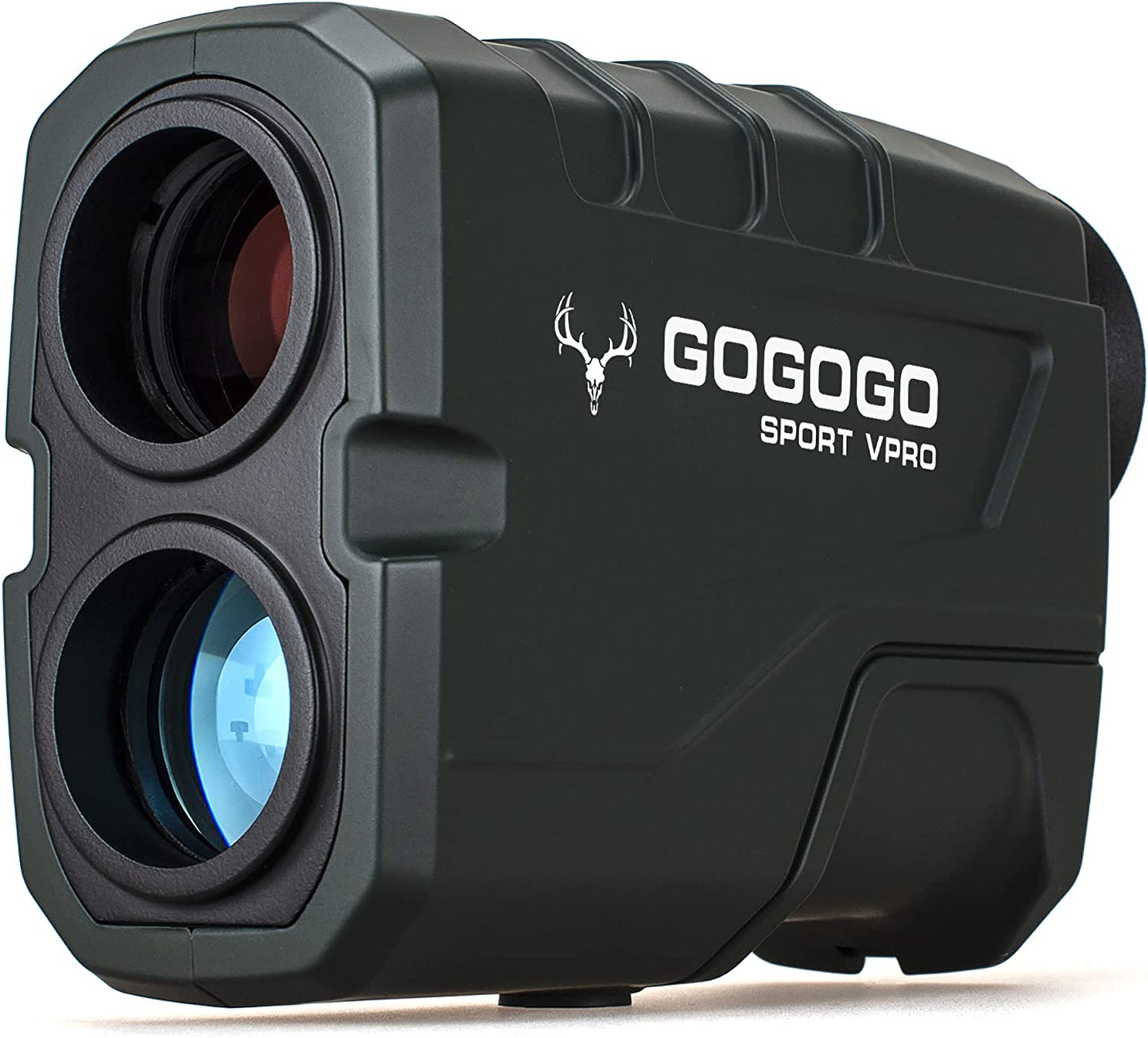 Advanced Green Hunting Rangefinder - Accurate Laser Range Finder for Hunting and Golf with Speed, Slope, Scan, and Normal Measurements up to 1200 Yards