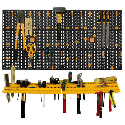 Tool Wall 19.7"X39.4" 50 Hooks PP