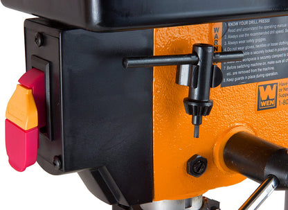 Black/Orange 4208T 2.3-Amp 8-Inch 5-Speed Cast Iron Benchtop Drill Press