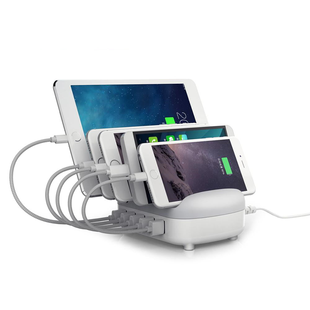 USB Charging Station for Mobile Phones and Tablets