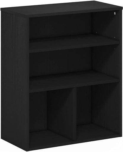Black Oak Pasir 3 Tier Display Bookcase