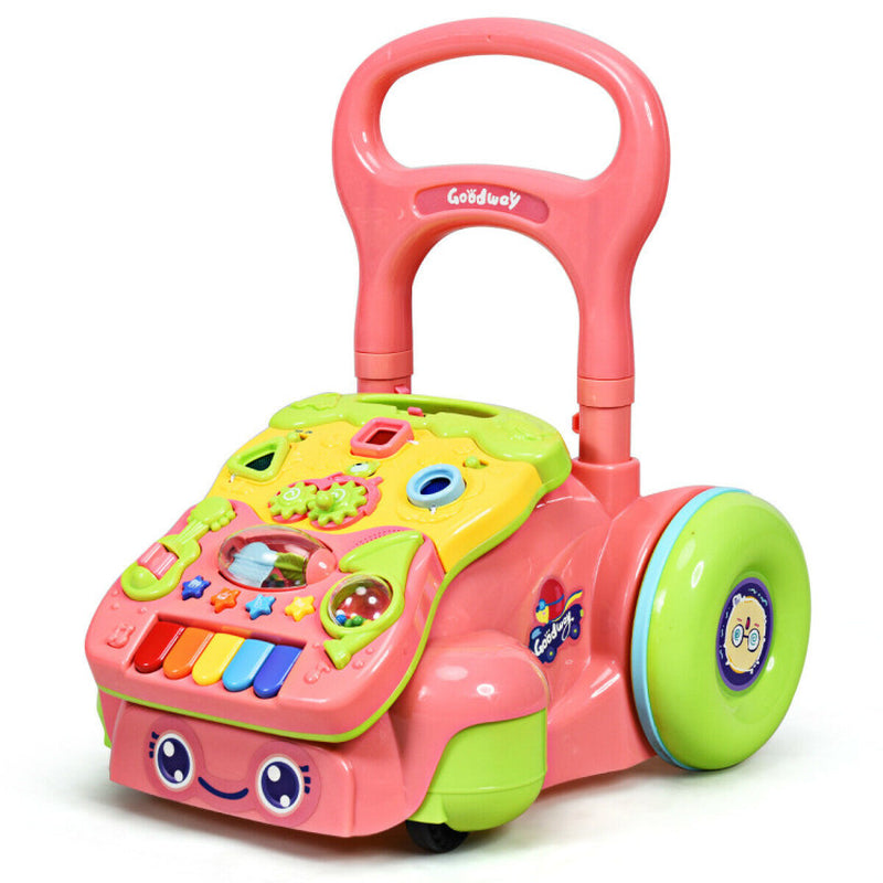 Infant Sit-To-Stand Learning Walker: Stimulating Early Development Toys