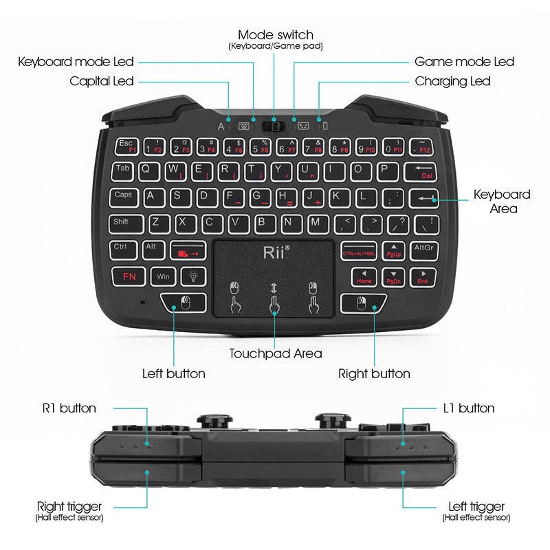 Compact Wireless Keyboard
