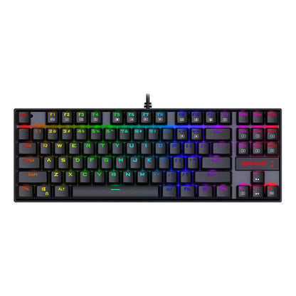 Monochrome Luminous Wired Mechanical E-Sports Keyboard with Green Axis