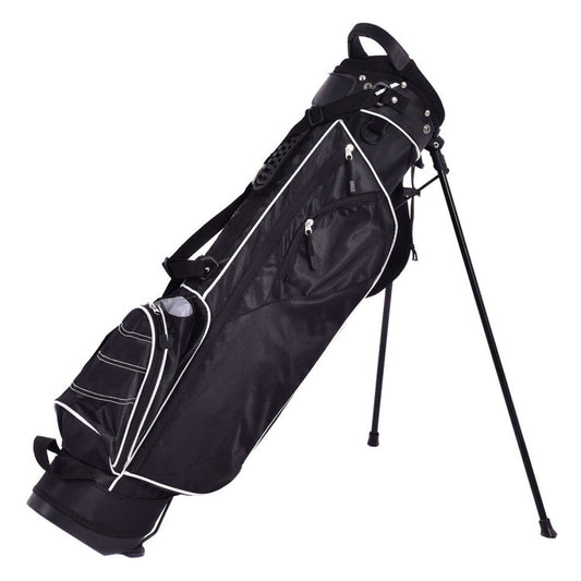 Premium Golf Stand Cart Bag with 4-Way Divider and Multiple Organizer Pockets