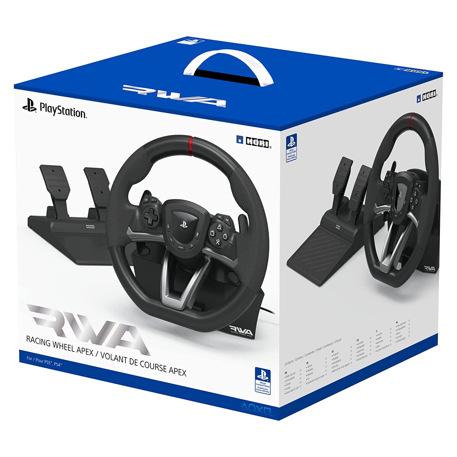 Racing Wheel Apex - Compatible with Playstation 5, Playstation 4, PC, and Gran Turismo 7