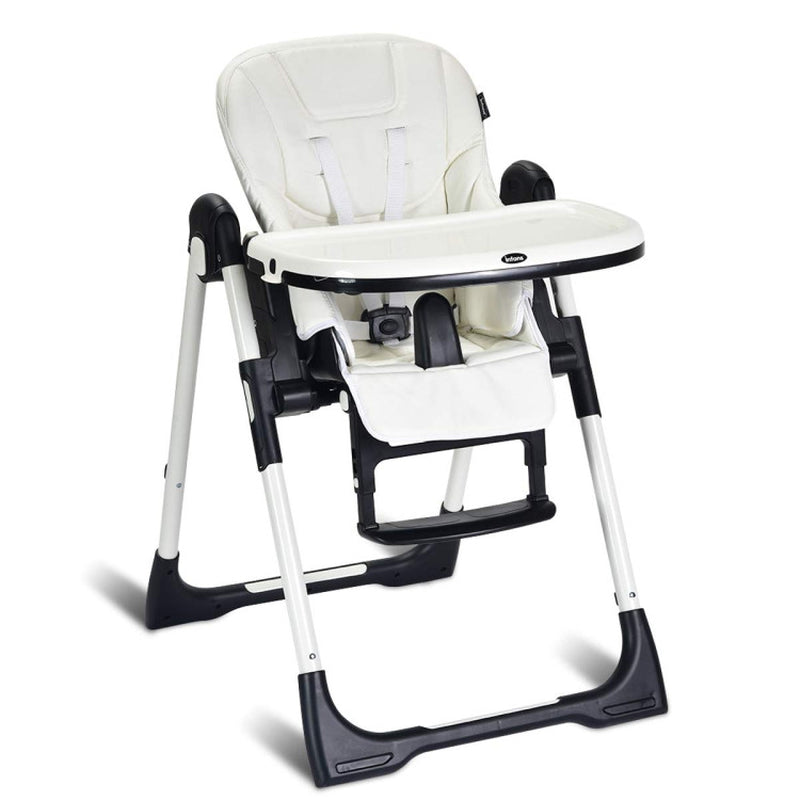 Versatile Foldable High Chair with Adjustable Backrest Positions