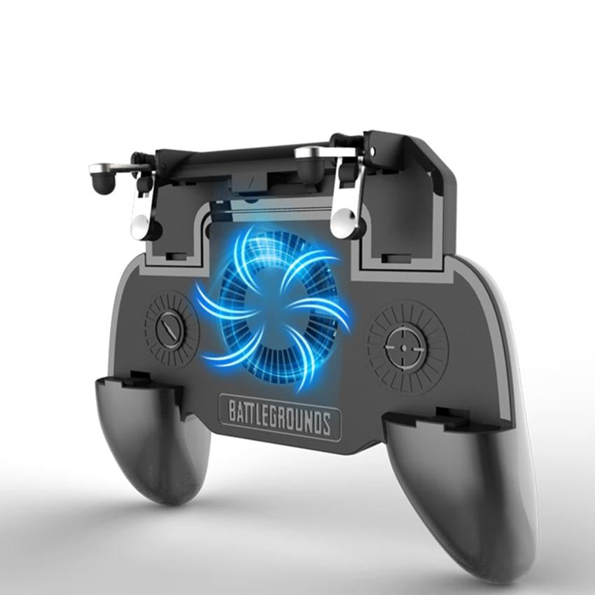 Multi-functional Mobile Gaming Controller with Fan and Powerbank
