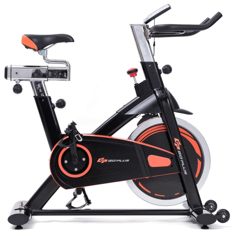 Professional Indoor Aerobic Fitness Exercise Bicycle with Flywheel and LCD Display