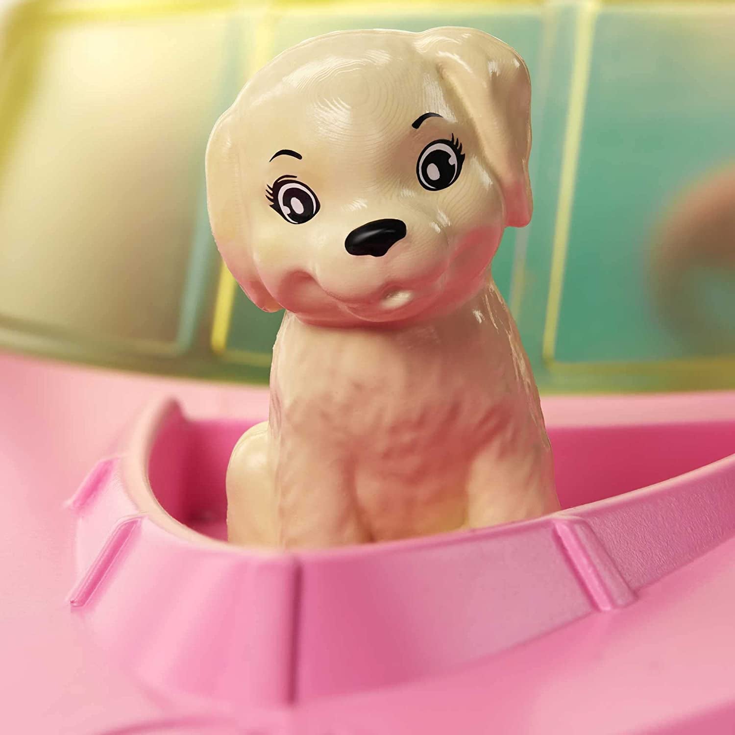 Barbie Toy Boat: Including Pet Puppy, Life Vest, and Beverage Accessories – Accommodates 3 Dolls, Waterproof Floating Design