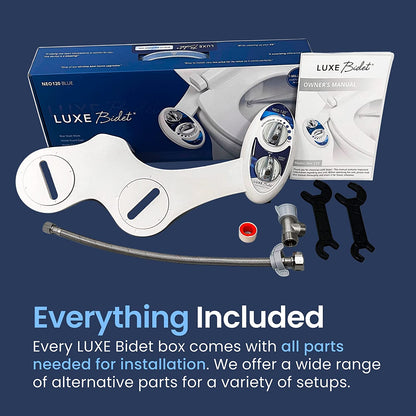 Hygienic Self-Cleaning Nozzle - Fresh Water Non-Electric Bidet Toilet Attachment 