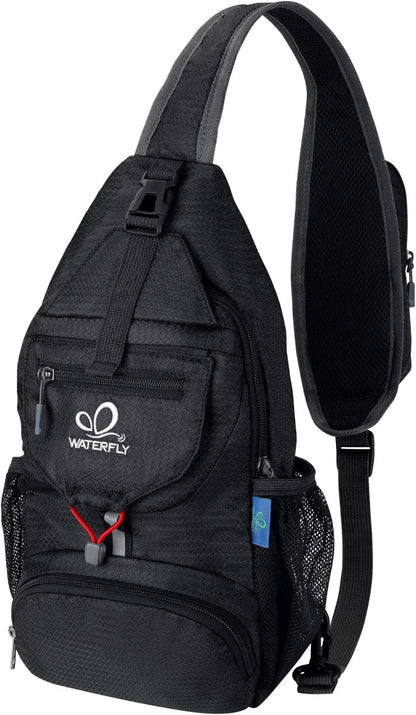 Packable Small Crossbody Sling Backpack Shoulder Chest Bag Daypack for Hiking Traveling
