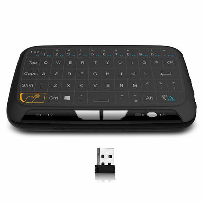 Compact Mini H18 Wireless Keyboard - 2.4Ghz Airfly Mouse, Remote Control, Touchpad 