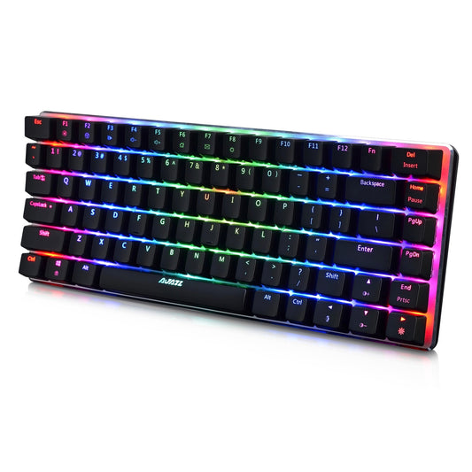 Mechanical Keyboard - Full Key, Black, Ideal for Gaming on Desktop and Notebook