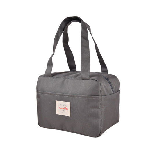 Thermal Insulated Tote Bag for Family Travel Picnics, with Bento Lunch Box Compartment 