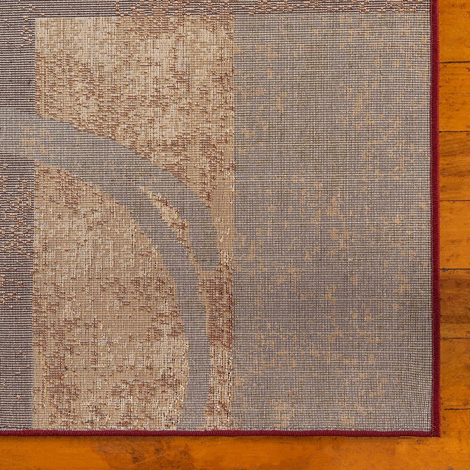 Kouillou Barista Collection Area Rug - Rectangle Shape, Multi/Brown (4' 1" X 6' 1")