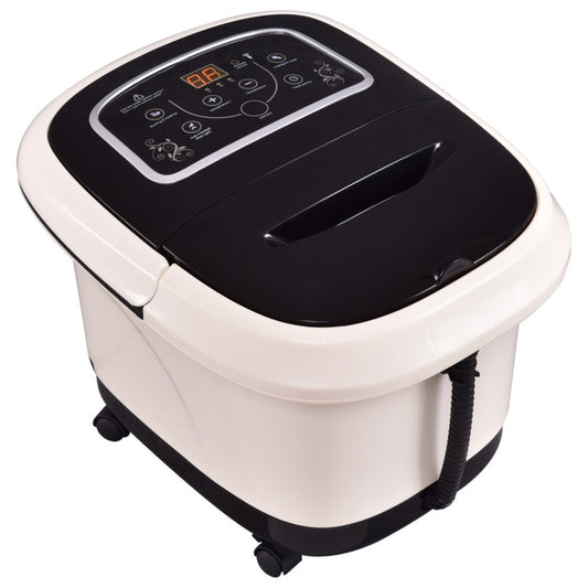 Advanced Foot Spa Bath Massager with Heat, Vibration, Temperature Control, and Timer Setting