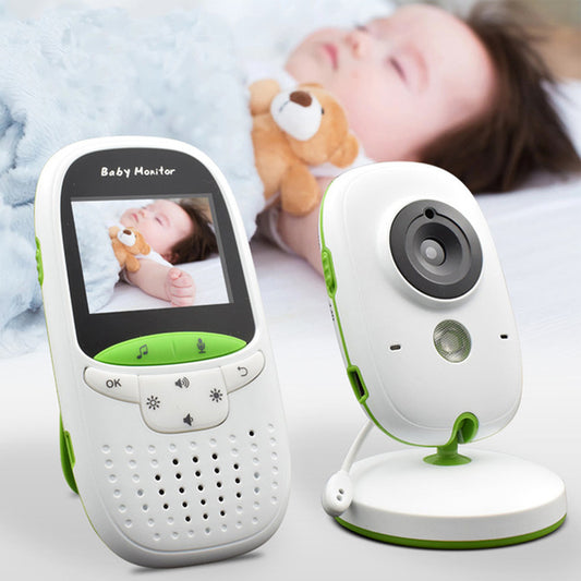 Wireless Two-Way Intercom Baby Video Monitor with 2-Inch Display