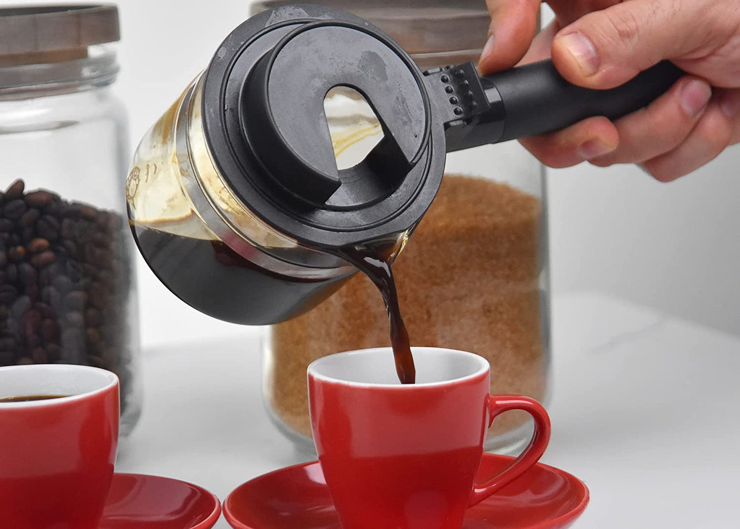 4-Cup Espresso/Cappuccino Maker Black