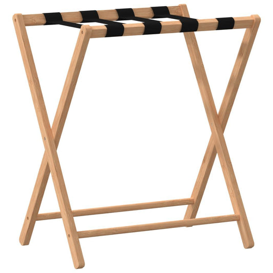 Bamboo Luggage Rack - Dimensions: 27" X 15" X 22.8"
