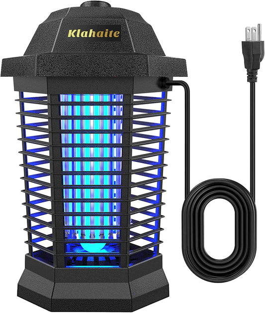 Outdoor Bug Zapper: Effective Mosquito, Fly, and Insect Trap for Garden, Backyard, and Patio