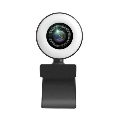 High-Quality USB Camera with LED Supplementary Light for Online Classes, Live Webcasts, and Computer Usage