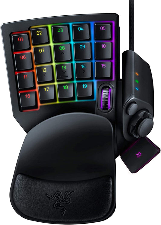 Razer Tartarus V2 Gaming Keypad: Mecha-Membrane Key Switches - 32 Programmable Keys - Customizable Chroma RGB Lighting - Programmable Macros - Classic Black