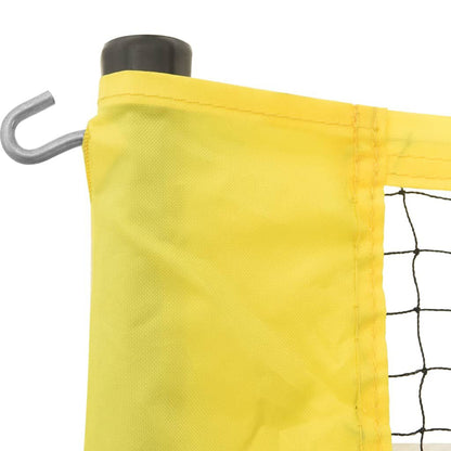Durable PE Fabric Volleyball Net in Yellow and Black - 324"X96.1"