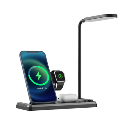  Foldable Table Lamp with 4-in-1 Functionality and 15W Fast Charging Capability