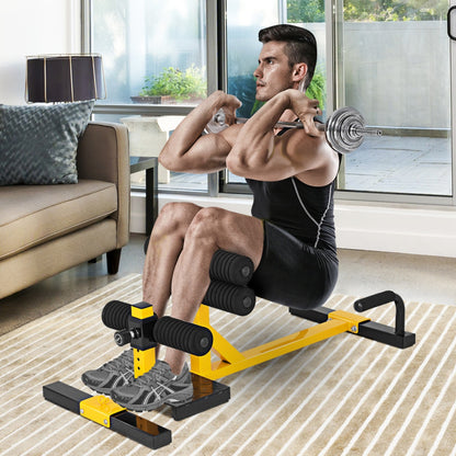 Multi-Functional Sissy Squat Ab Workout Home Gym Sit-Up Machine