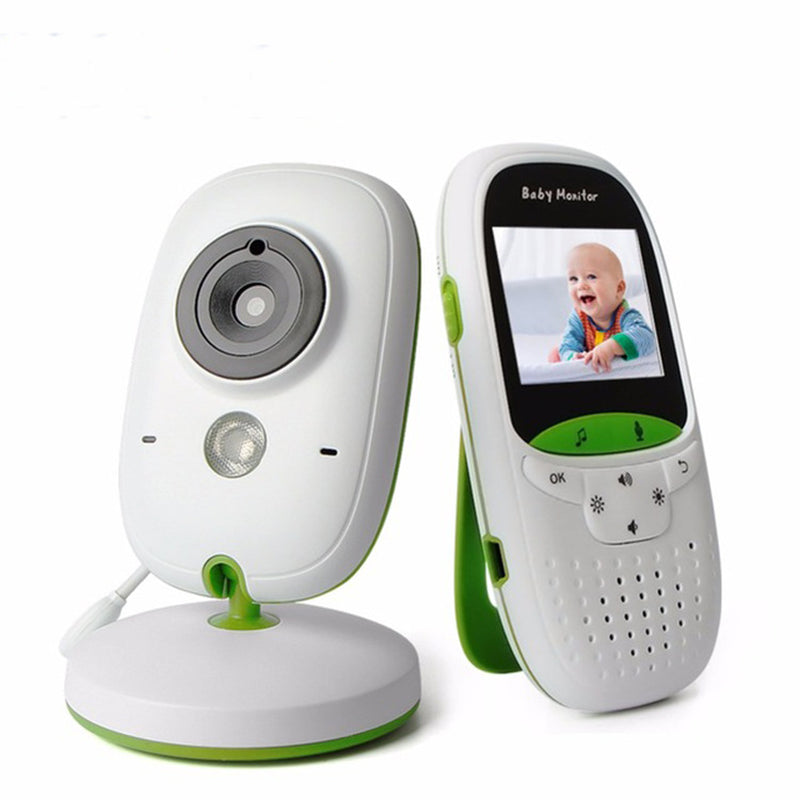 Wireless Two-Way Intercom Baby Video Monitor with 2-Inch Display