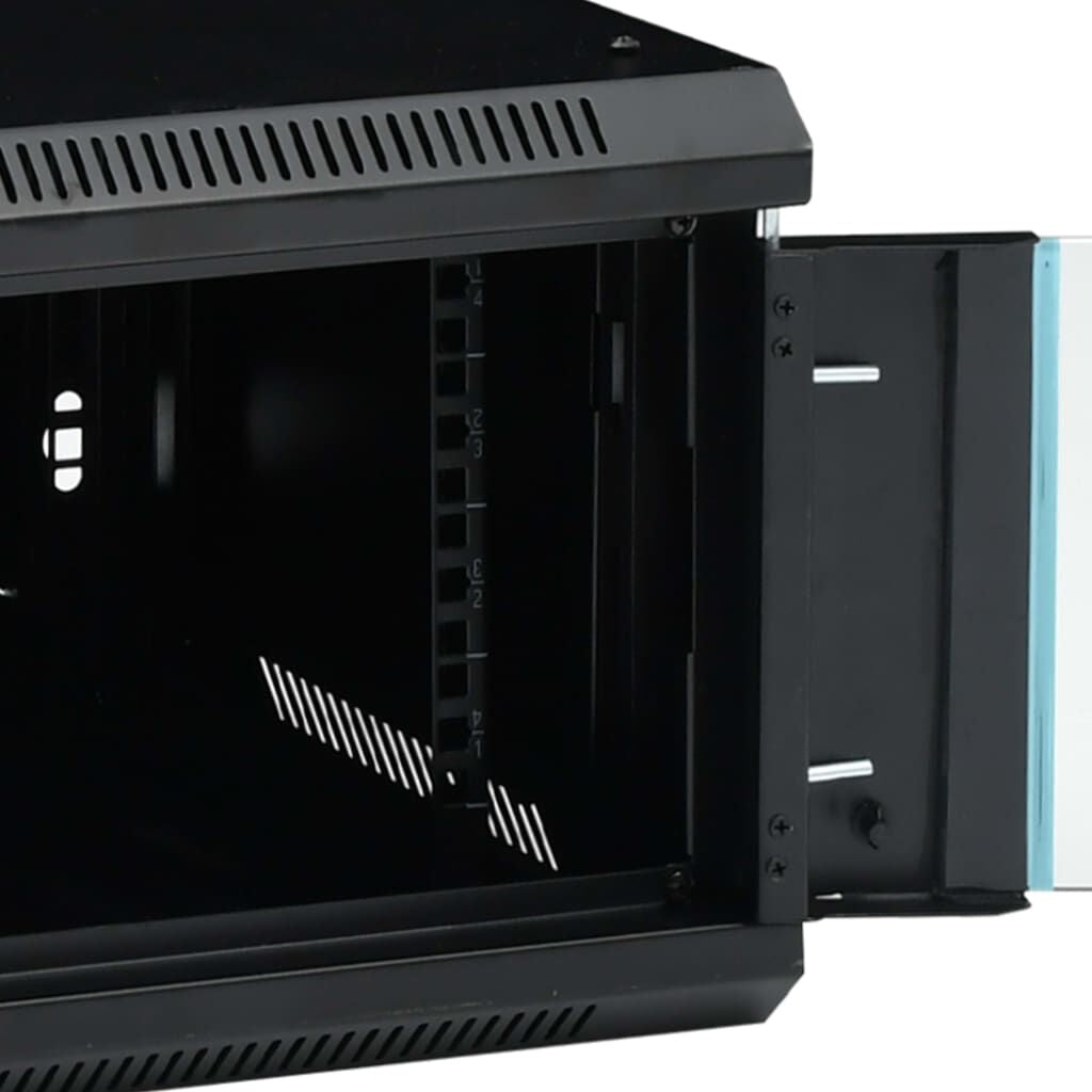 IP20 19" 6U Wall Mounted Network Cabinet - Dimensions: 23.6" X 17.7" X 14.8"