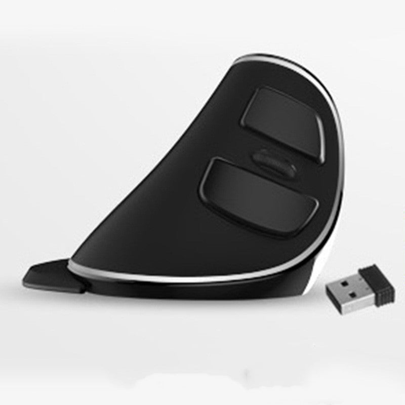 Ergonomic Vertical Gaming Mouse with 6 Buttons, Wired and Wireless Options, Designed for Right Hand Use on PC, Laptop, and Computer