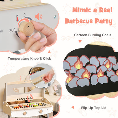 Children's BBQ Grill Playset for Ages 3 and Up